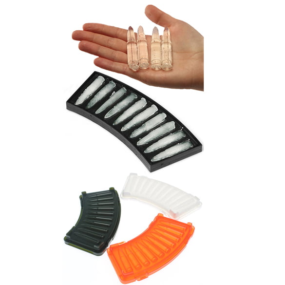 Ice-tray Shot Bullet Shape Model Party Supplies Drink Bar Mould Frozen Maker Kit 